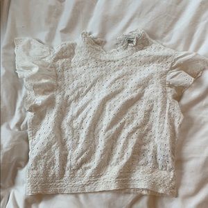 Zara flower girl crop top